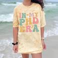Groovy In My Phd Era Doctorate Graduation Comfort Color Blast T-Shirt Citrine