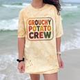 Grouchy Potato Crew Introvert Sarcasm Comfort Color Blast T-Shirt Citrine