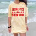 Gymnastics Senior Night Gymnastics Senior 2026 Graduation 7 Comfort Color Blast T-Shirt Citrine
