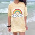 I Hate Everybody Rainbow Sarcastic Grumpy Introvert Comfort Color Blast T-Shirt Citrine