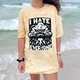 I Hate Everyone Introvert Anti-Social Dark Humor Comfort Color Blast T-Shirt Citrine