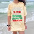 Hilarious Preschool Graduation Mom Dad Meme Preschooler Comfort Color Blast T-Shirt Citrine