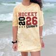 Hockey Senior Night Hockey Senior 2026 Graduation 59 Comfort Color Blast T-Shirt Citrine