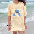 I Hope This BS Pays Off Graduation College Bachelor Degree Comfort Color Blast T-Shirt Citrine