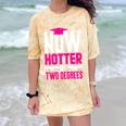Now Hotter Two Degree Graduation Her Friends Cute 2020 Comfort Color Blast T-Shirt Citrine