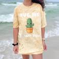 Hug Me I Dare You Introvert Cactus Tee Comfort Color Blast T-Shirt Citrine