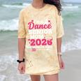 I'm A Dance Senior Mom 2026 Of Course I'm Crying Graduation Comfort Color Blast T-Shirt Citrine