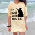I'm Done With This BS College Graduation Shirt Comfort Color Blast T-Shirt Citrine