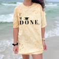 I'm Done College High School Graduation Senior Comfort Color Blast T-Shirt Citrine