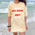 I'm Not Antisocial I Just Don't Like You Introvert Comfort Color Blast T-Shirt Citrine I'm Not Antisocial I Just Don't Like You Introvert Comfort Color Blast T-Shirt Citrine