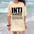 INTJ Architect Personality Introvert Sarcastic Comfort Color Blast T-Shirt Citrine INTJ Architect Personality Introvert Sarcastic Comfort Color Blast T-Shirt Citrine