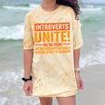Introvert Antisocial Sarcasm Introverts Unite Anti Social Comfort Color Blast T-Shirt Citrine Introvert Antisocial Sarcasm Introverts Unite Anti Social Comfort Color Blast T-Shirt Citrine