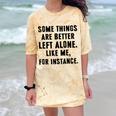 Introvert Antisocial Some Things Are Better Left Alone Comfort Color Blast T-Shirt Citrine Introvert Antisocial Some Things Are Better Left Alone Comfort Color Blast T-Shirt Citrine