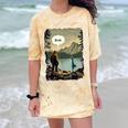 Introvert Bigfoot Sasquatch Loch Ness Monster Bruh Comfort Color Blast T-Shirt Citrine