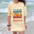 Introvert Fox Animal Lover Saying Loner Antisocial Comfort Color Blast T-Shirt Citrine Introvert Fox Animal Lover Saying Loner Antisocial Comfort Color Blast T-Shirt Citrine