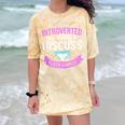 Introvert Hippie Mom Cloth Diapers Crunchy Mama Comfort Color Blast T-Shirt Citrine