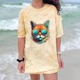 Introvert Joke For Introversion Personality Pity Party Comfort Color Blast T-Shirt Citrine