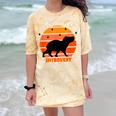 Introvert Retro Sunset Capybara Tee Comfort Color Blast T-Shirt Citrine Introvert Retro Sunset Capybara Tee Comfort Color Blast T-Shirt Citrine