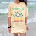 Introvert Saying Antisocial Sarcasm Introverts Comfort Color Blast T-Shirt Citrine