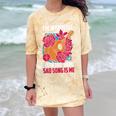 Introvert Singers Singing Sad Song Classical Music Lovers Comfort Color Blast T-Shirt Citrine