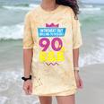 Introvert But Willing To Discuss 90s R&B 1990s Kid Comfort Color Blast T-Shirt Citrine