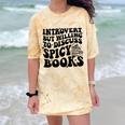 Introvert But Willing To Discuss Spicy Books Comfort Color Blast T-Shirt Citrine Introvert But Willing To Discuss Spicy Books Comfort Color Blast T-Shirt Citrine