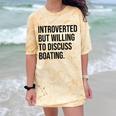 Introverted Boater Boating Introvert Comfort Color Blast T-Shirt Citrine Introverted Boater Boating Introvert Comfort Color Blast T-Shirt Citrine