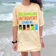 Introverted Recharging Introvert Saying Sarcasm Comfort Color Blast T-Shirt Citrine Introverted Recharging Introvert Saying Sarcasm Comfort Color Blast T-Shirt Citrine