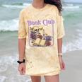 Introverted Romance Unapologetically Anti-Social Book Club Comfort Color Blast T-Shirt Citrine