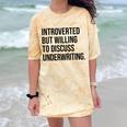Introverted Underwriter Underwriting Introvert Comfort Color Blast T-Shirt Citrine Introverted Underwriter Underwriting Introvert Comfort Color Blast T-Shirt Citrine