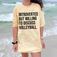 Introverted Volleyball Player Volleyball Introvert Comfort Color Blast T-Shirt Citrine Introverted Volleyball Player Volleyball Introvert Comfort Color Blast T-Shirt Citrine