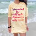 Introverted Willing To Discuss Cesky Terrier Introvert Comfort Color Blast T-Shirt Citrine Introverted Willing To Discuss Cesky Terrier Introvert Comfort Color Blast T-Shirt Citrine