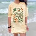 Introverted But Willing To Discuss Plants Botanical Comfort Color Blast T-Shirt Citrine