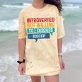 Introverted But Willing To Discuss Soccer Comfort Color Blast T-Shirt Citrine Introverted But Willing To Discuss Soccer Comfort Color Blast T-Shirt Citrine
