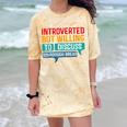 Introverted But Willing To Discuss Sourdough Bread Comfort Color Blast T-Shirt Citrine Introverted But Willing To Discuss Sourdough Bread Comfort Color Blast T-Shirt Citrine