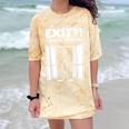 Irony Sarcasm Introvert Dry Humor Comic Cartoon Geek Nerd Comfort Color Blast T-Shirt Citrine