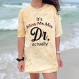 It's Miss Ms Mrs Dr Actually Doctor Graduation Women Comfort Color Blast T-Shirt Citrine