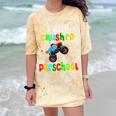 I Just Crushed Preschool Monster Graduation Comfort Color Blast T-Shirt Citrine