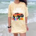 I Just Crushed Preschool Monster Truck Graduation Comfort Color Blast T-Shirt Citrine