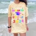 I Just Graduated Pre k Graduation 2024 Pre-Kindergarten Comfort Color Blast T-Shirt Citrine
