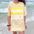 Just Because I'm Awake No Morning Person Introvert Witty Comfort Color Blast T-Shirt Citrine