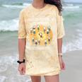 Just An Introvert Living In An Extrovert World Stickmen Comfort Color Blast T-Shirt Citrine