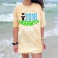 Kids 2018 Kindergarten Graduation Comfort Color Blast T-Shirt Citrine