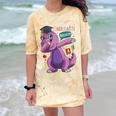 Kids Dabbing T Rex Graduation Kindergarten Class Of 2019 Comfort Color Blast T-Shirt Citrine