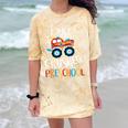 Kids I Just Crushed Preschool Monster Graduation Pre-K Shirt Comfort Color Blast T-Shirt Citrine