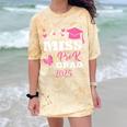Kids Little Miss Pre-K Grad Preschool Prek Graduation 2025 Comfort Color Blast T-Shirt Citrine