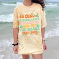 Kids So Long Kindergarten 1st Grade Here I Come Graduation Groovy Comfort Color Blast T-Shirt Citrine
