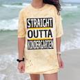 Kids Straight Outta Kindergarten Graduation Comfort Color Blast T-Shirt Citrine