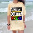 Kids Straight Outta Pre-K Graduation Comfort Color Blast T-Shirt Citrine