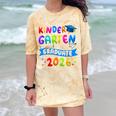 Kindergarten Graduate Kindergarten Class Of 2026 Graduation Comfort Color Blast T-Shirt Citrine